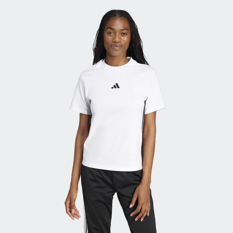 Camiseta Casual adidas Mujer W 3s Sj T