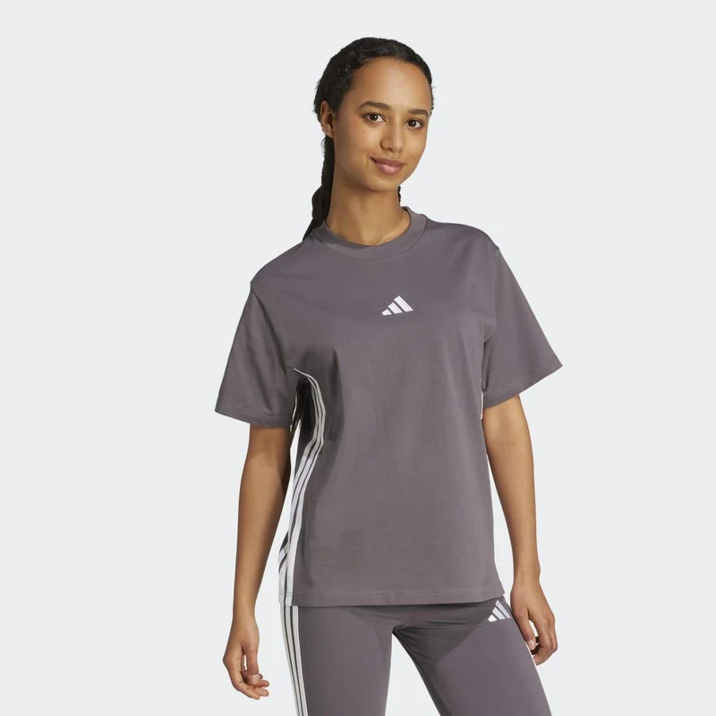 Camiseta Casual adidas Mujer W 3s Sj T