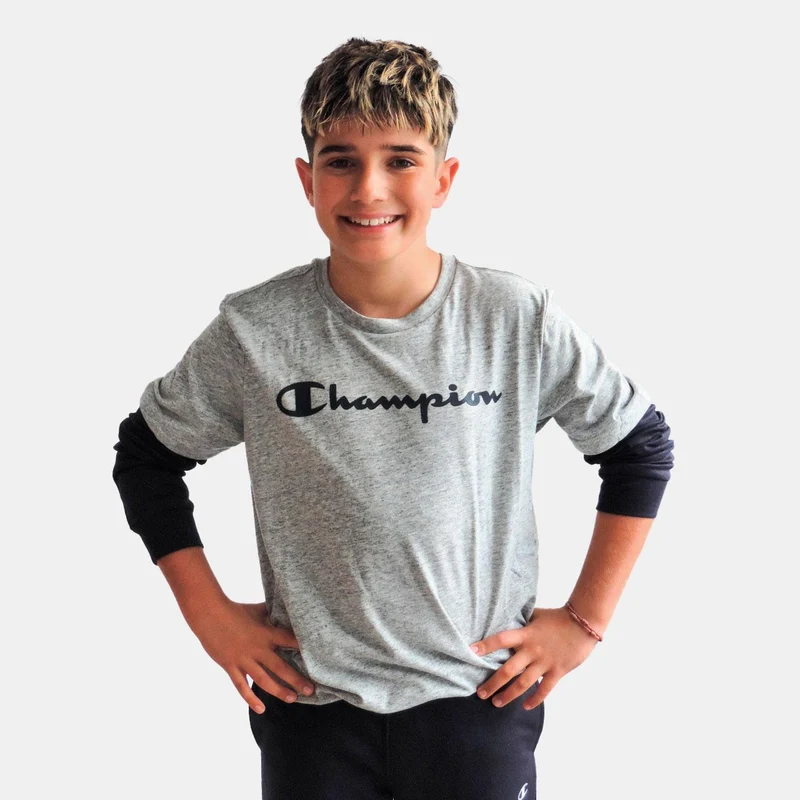 Champion Long Sleeve T-Shirt Niño