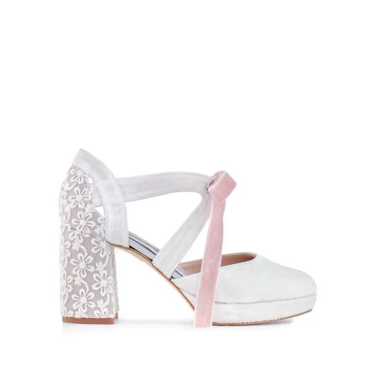 Hera Blanco Snow Velvet Marion Midi