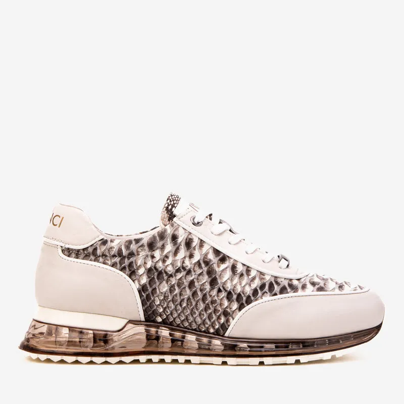 The Aetheris Genuine Python & Calf Leather Men Sneaker