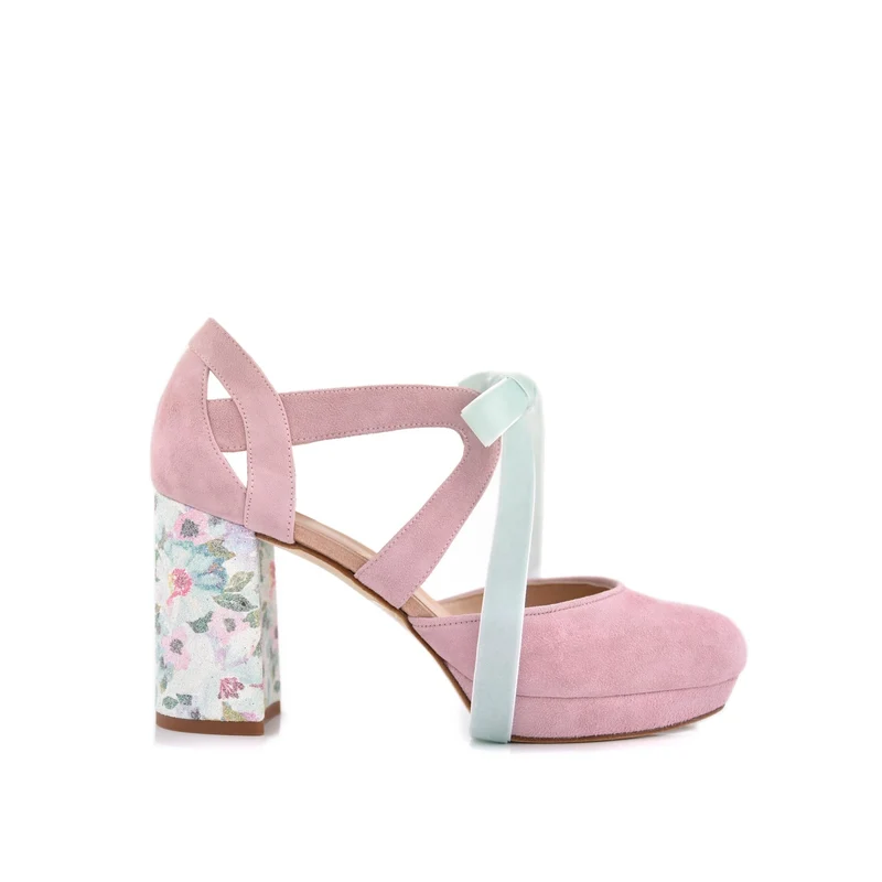 Hera Rosa Claro Blossom Midi