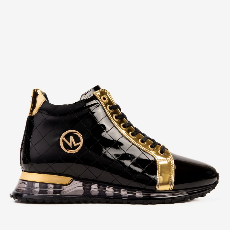 The Prestige Black & Gold Limited Edition High-Top Men Sneaker