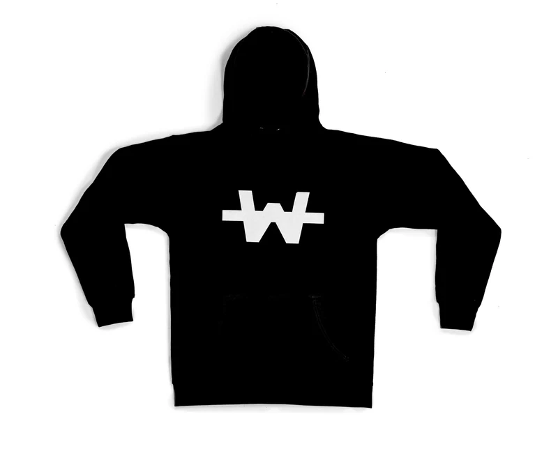 WRIGHTEOUS - "W" PULLOVER HOODIE (BLACK)