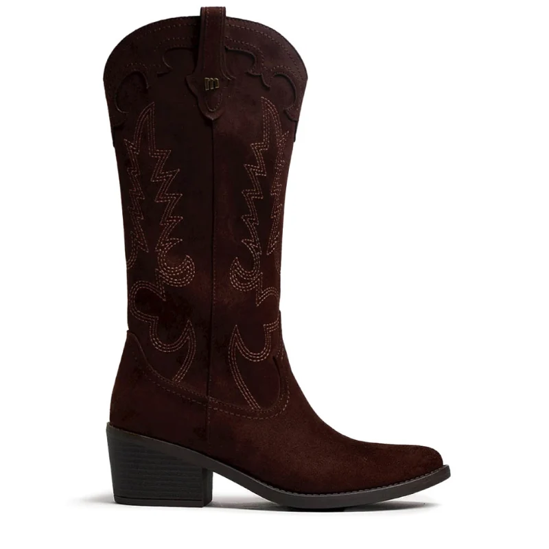 BOTA CAMPERA BORDADOS MOKA 55973