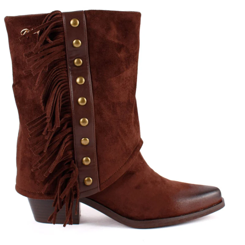 CAMPERO POLAINA FLECOS COFFEE 85074