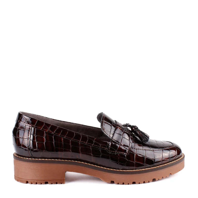 MOCASIN COCO BORLAS CHAROL MARRON 10770