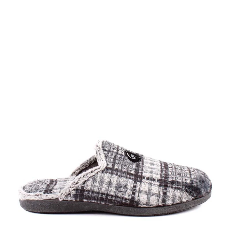 ZAPATILLA CUADROS NEGRO 6001-292