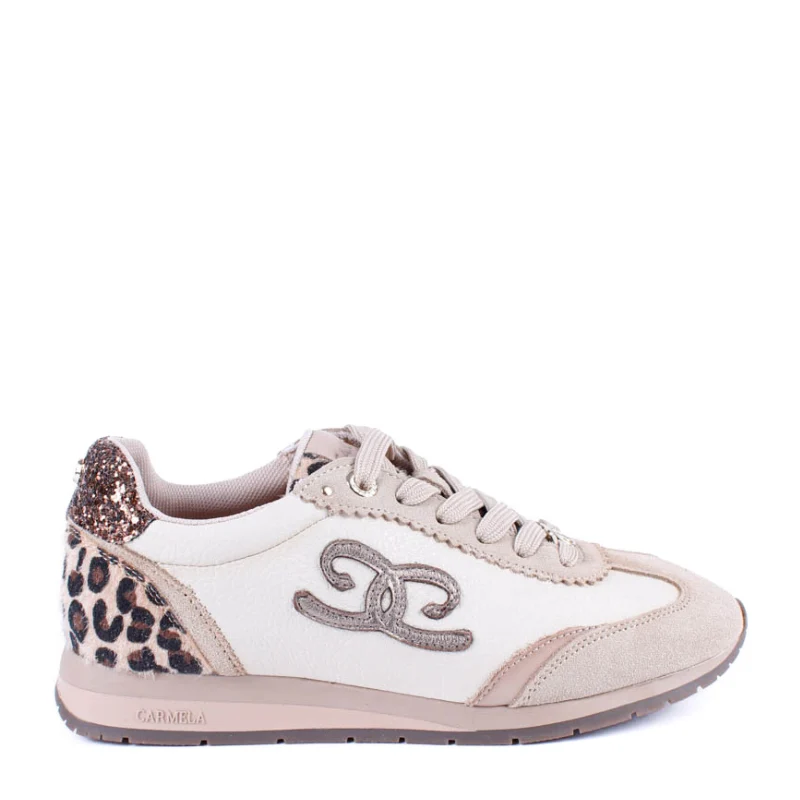 SNEAKER TALON GLITTER BEIGE 164234