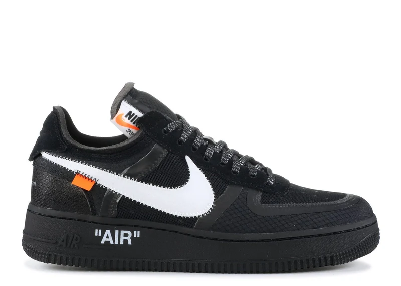 THE 10 : NIKE AIR FORCE 1 LOW - OFF-WHITE (BLACK)
