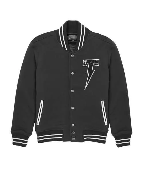 TACKMA - THE COLLEGIATE JACKET (BLACK)