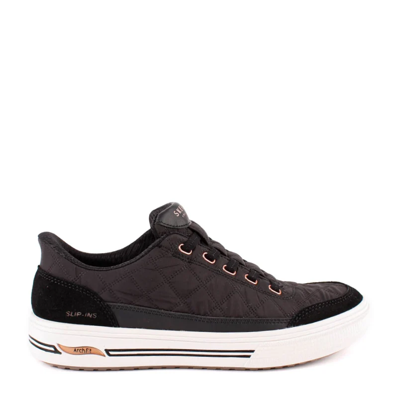 SLIP INS ARCH FIT COZY FIT BLACK
