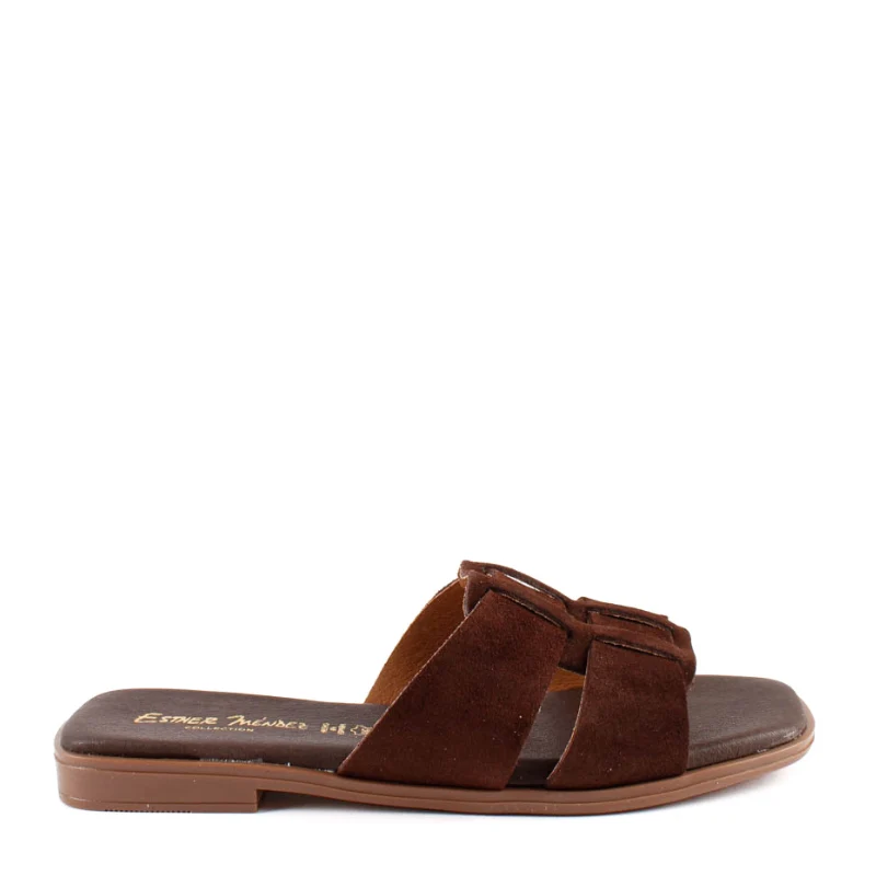 SANDALIA PALA PASADO MARRON 5823