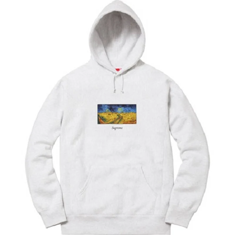 SUPREME/VAN GOGH - FIELD HOODIE (GREY)