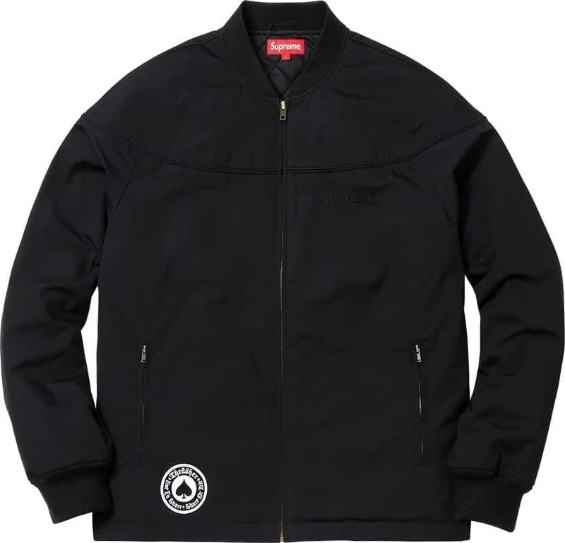 SUPREME/THRASHER - POPLIN JACKET (BLACK)