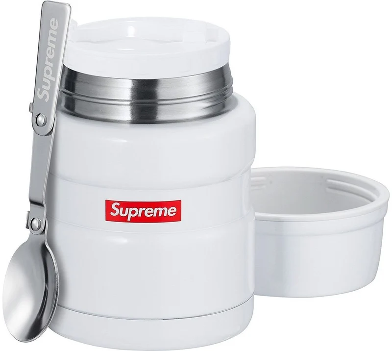 SUPREME/THERMOS - STAINLESS KING JAR FOOD + SPOON