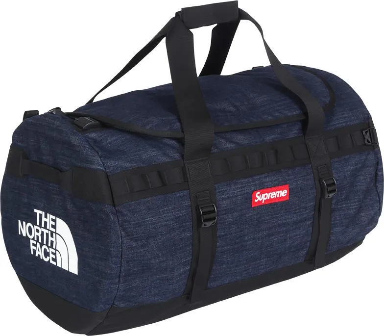 SUPREME/THE NORTH FACE - DENIM BASE CAMP DUFFLE BAG