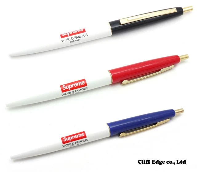 SUPREME/BIC - CLIP PEN (SET OF 3)
