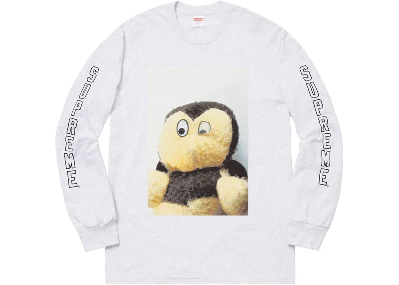 SUPREME/MIKE KELLY - L/S TEE (ASH GREY)