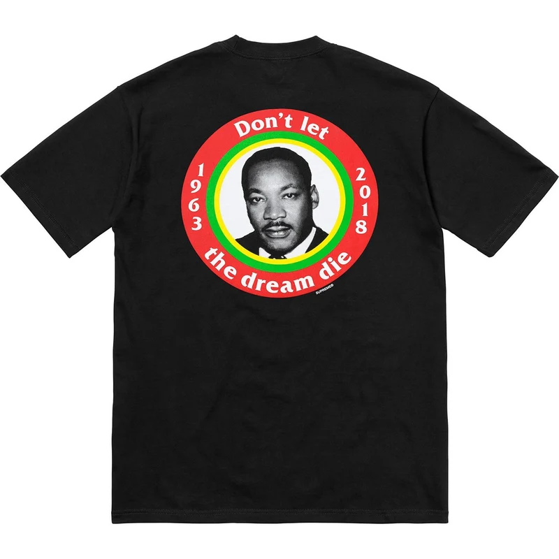 SUPREME/MLK - DREAM TEE (BLACK)