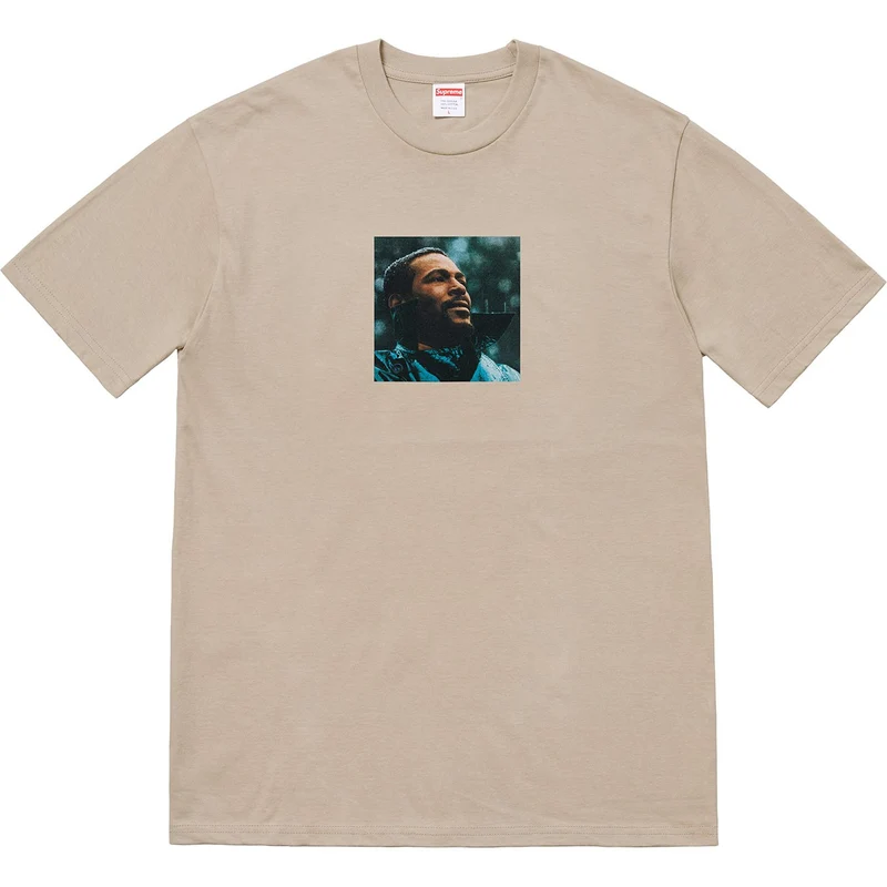 SUPREME/MARVIN GAYE - TEE (CLAY)
