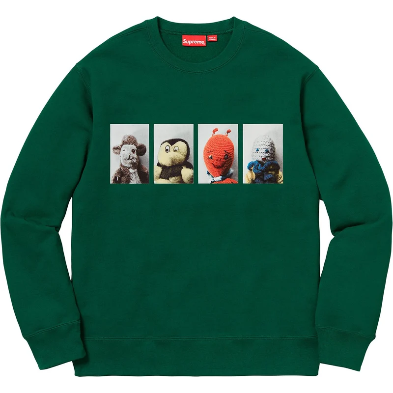 SUPREME/MIKE KELLEY - AHH...YOUTH! CREWNECK (GREEN)