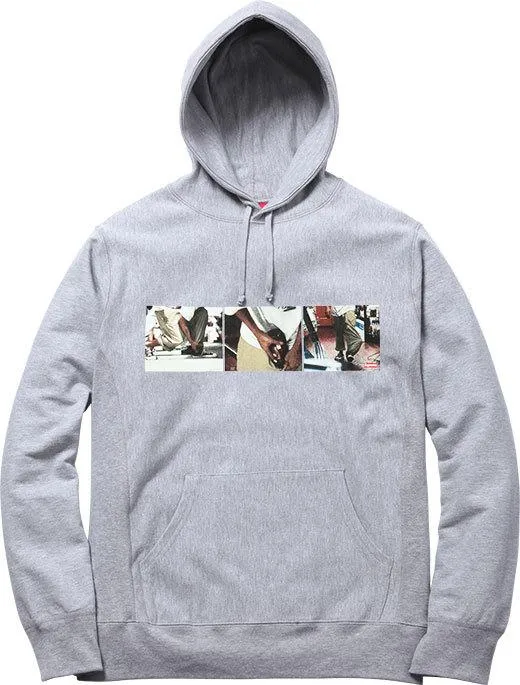 SUPREME/KIDS 20TH ANNIVERSARY - 40 OZ. HOODED SWEATSHIRT (GREY)