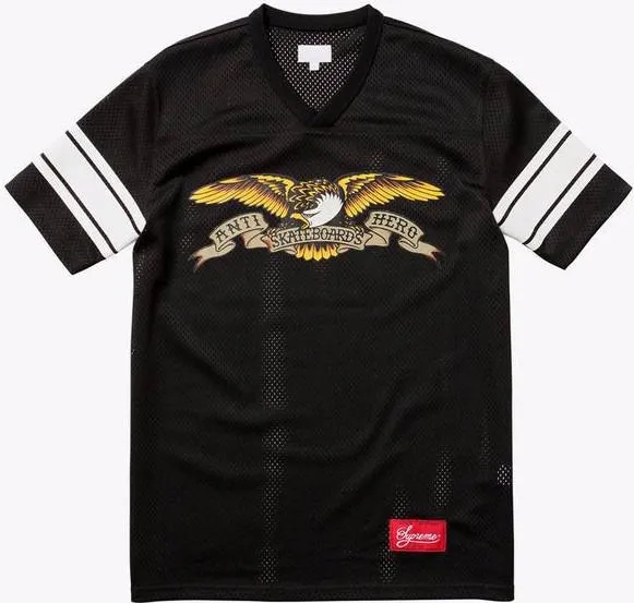 SUPREME/ANTI HERO - JERSEY (BLACK)