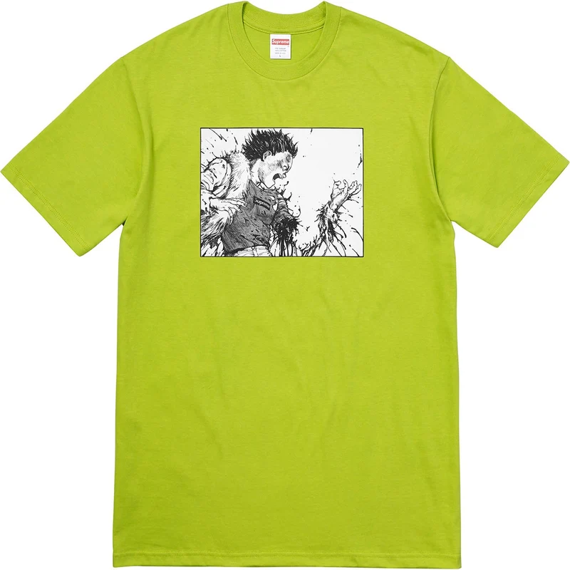 SUPREME/AKIRA - ARM TEE (LIME)