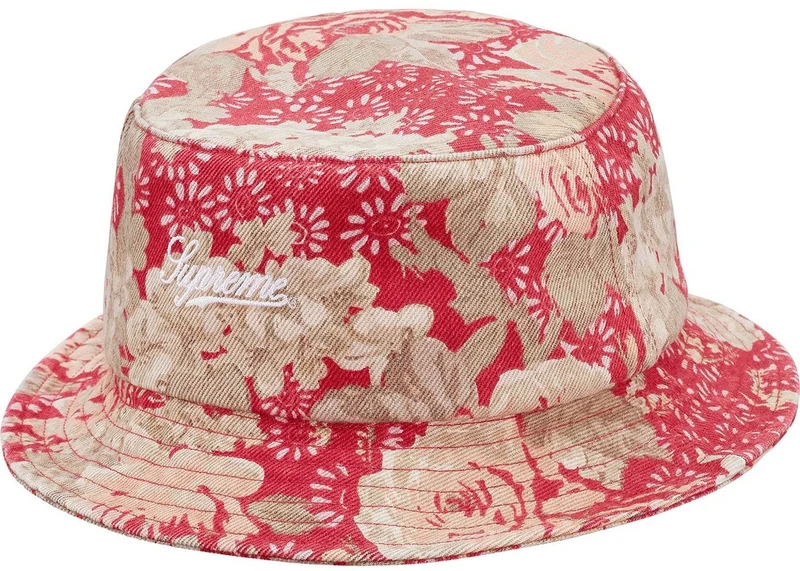 SUPREME - ZIP TWILL CRUSHER (FLORAL)