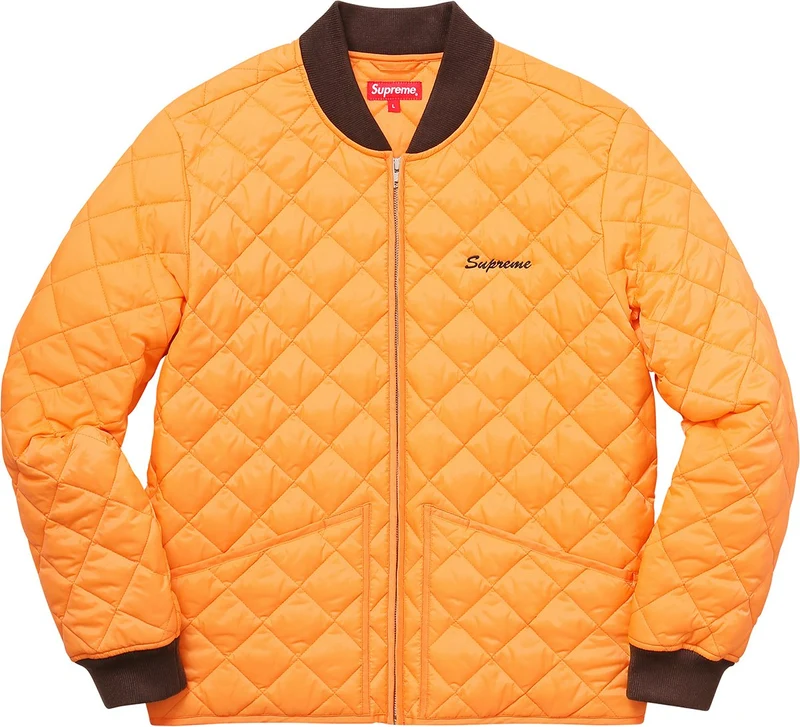 SUPREME - ZAPATA QUILTED WORK JACKET (PEACH)