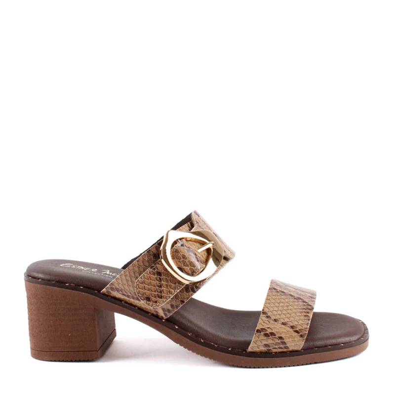 SANDALIA HEBILLA VELCRO SERPIENTE 555